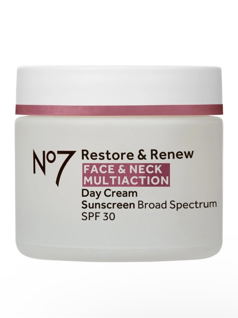 No7 Restore & Renew Multi Action Face & Neck SPF 30 Day Cream
